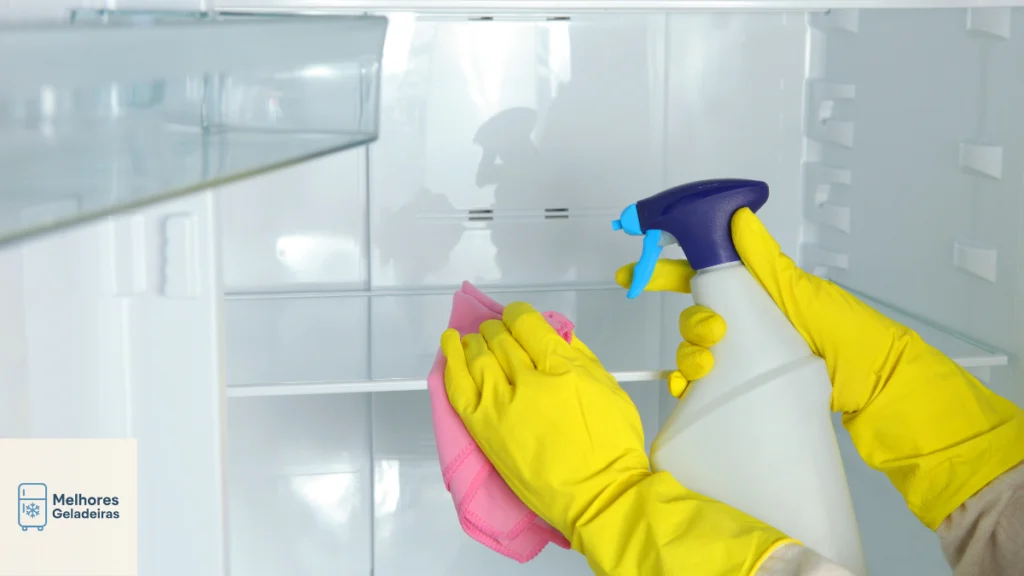 Limpeza da geladeira